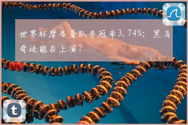 世界杯摩洛哥队夺冠率3.74%：黑马奇迹能否上演？
