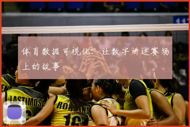 体育数据可视化：让数字讲述赛场上的故事